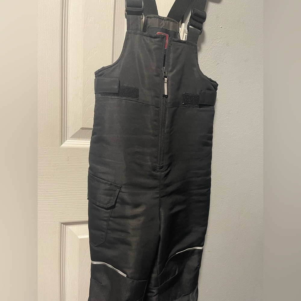 Swiss Tech Black Kids Overalls